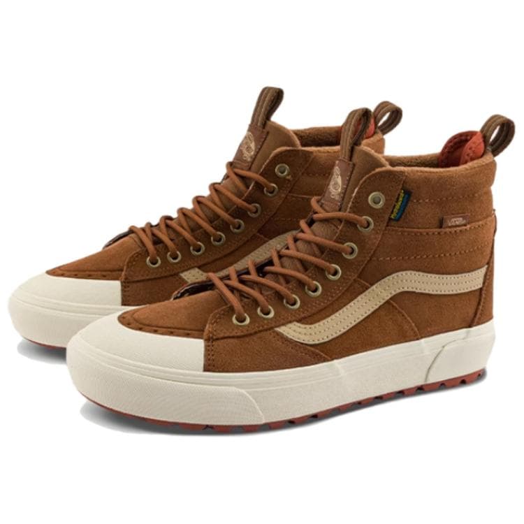 Кроссовки Vans High Top Альпинистское приключение Обувь Унисекс Коричневый - изображение 3