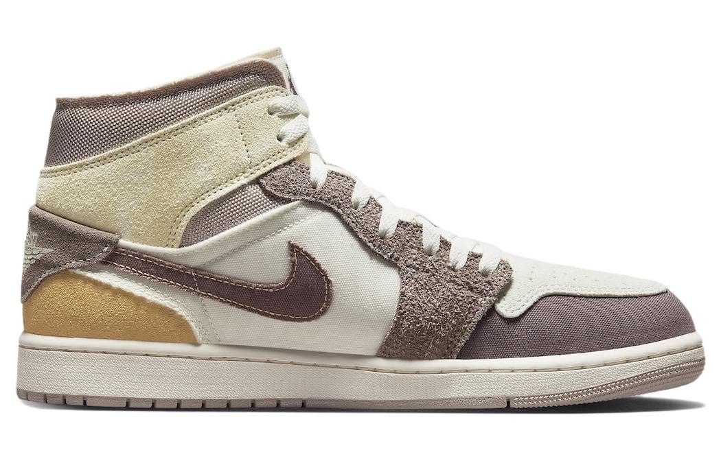 Ретро баскетбольные кроссовки Jordan Air Jordan 1 Mid Craft "Inside Out" - изображение 2