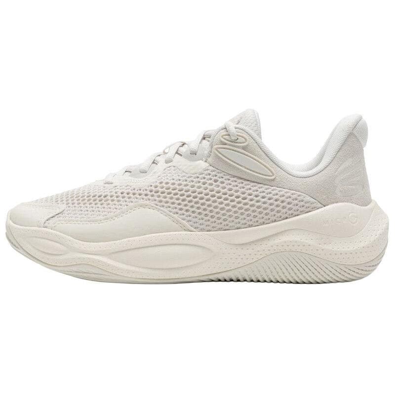 Кроссовки для баскетбола Under Armour Curry Splash 24 Устойчивые к истиранию Дышащие Низкие Баскетбольные Кроссовки Унисекс Белые - изображение 1