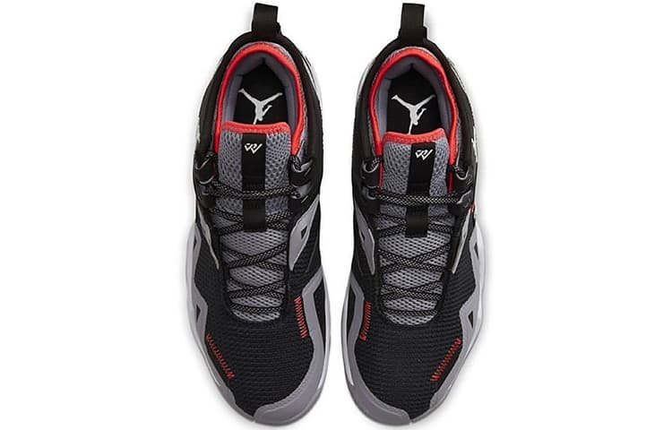 Ретро баскетбольные кроссовки Jordan One Take 1 Black - изображение 4