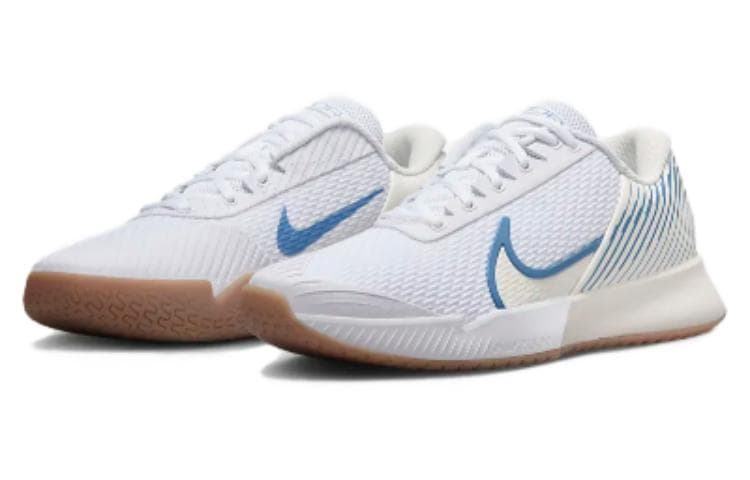 Кроссовки для тенниса Nike Air ZOOM VAPOR Pro 2 Low Топ Теннисные Кроссовки Мужские Белые Синие - изображение 3
