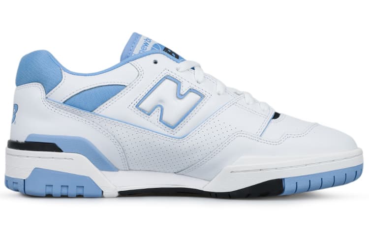 Ретро баскетбольные кроссовки New Balance 550 White Blue - изображение 2