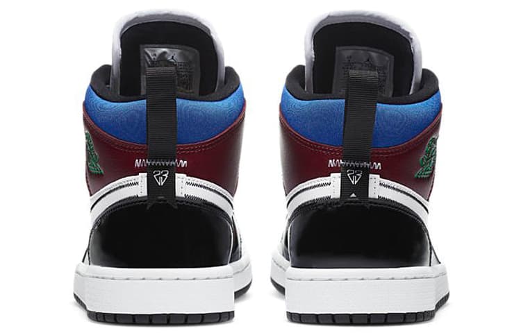 Ретро баскетбольные кроссовки Jordan Air Jordan 1 Mid SE "Multicolor" - изображение 5