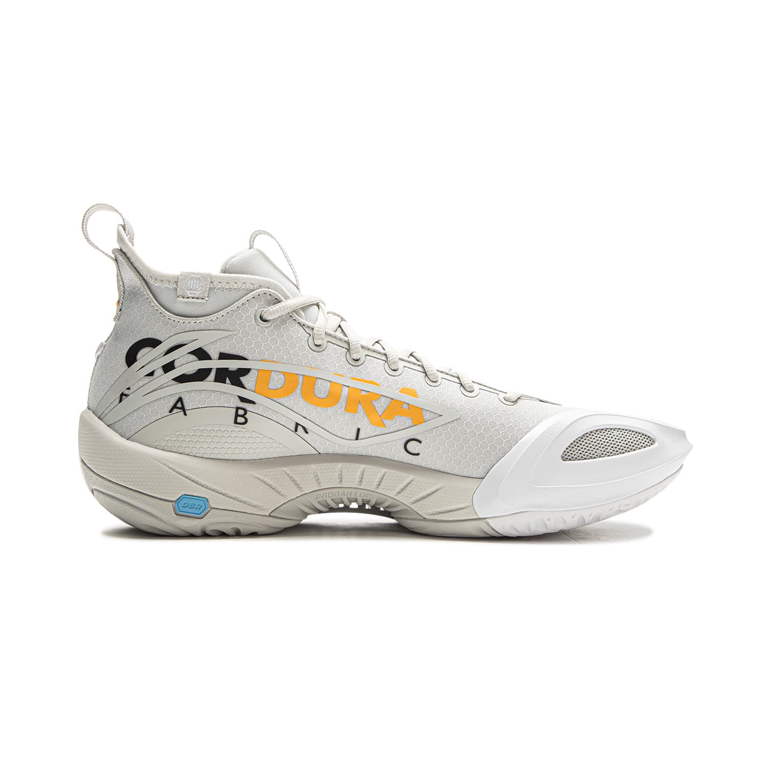 Кроссовки для баскетбола Li-Ning Way of Wade 1 Super Ghost Ultra Bounce Technology Легкий гибкий стабильный поддержка покрытие антискручивание амортизация противоскользящий износостойкий дышащий отскок сцепление мид-топ уличные баскетбольные кроссовки мужской Water Drop Grey - изображение 2