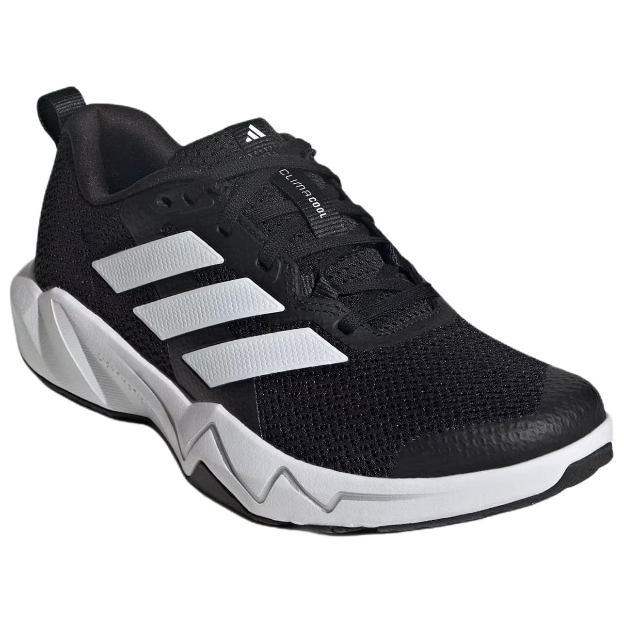 Кроссовки для спортзала Adidas Rapidmove Дышащие Тренировочные Кроссовки Женские Черно-Белые - изображение 3