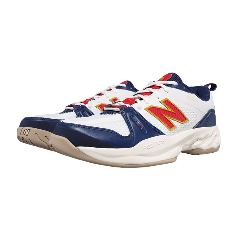 Кроссовки для тенниса New Balance NB Свежая Пена X 1007 Низкие Кроссовки для Тениса Мужские Белые - изображение 3