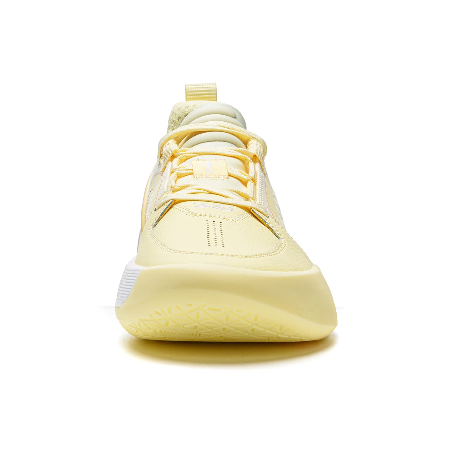 Кроссовки для баскетбола Li-Ning All City 12 Encore Полноразмерная подошва с технологией BENG, надежное сцепление, стабильная поддержка, низкие баскетбольные кроссовки, мужские, цвет мелово-желтый - изображение 5