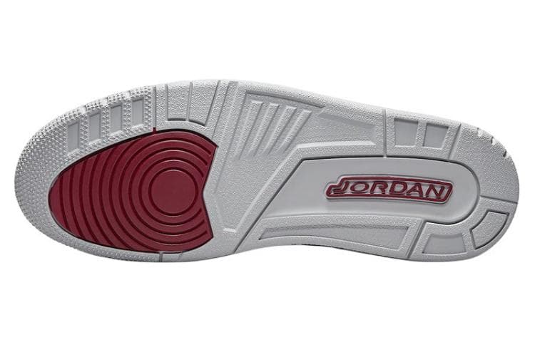 Ретро баскетбольные кроссовки Jordan Spizike Low White Red - изображение 5