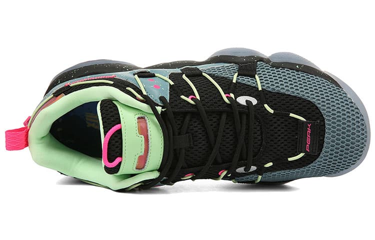 Кроссовки Peak Taichi 6371 Black Green - изображение 4