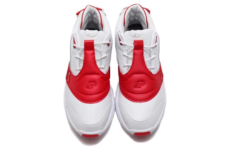 Ретро баскетбольные кроссовки Reebok Answer 5 White Red - изображение 3