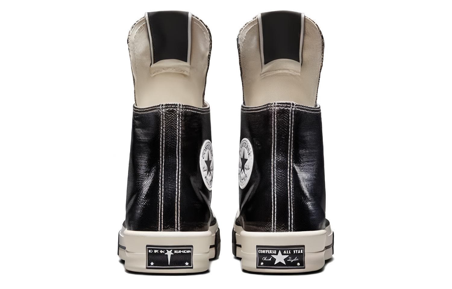 Кеды Rick Owens DRKSHDW x Converse Turbodrk Chuck 70 Black - изображение 5