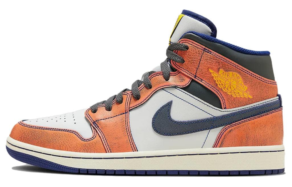 Ретро баскетбольные кроссовки Jordan Air Jordan 1 Mid "Flight" - изображение 1