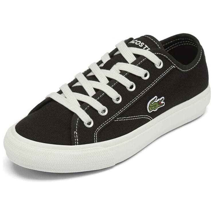 Кеды LACOSTE Кеды Женские Черно-Белые - изображение 2