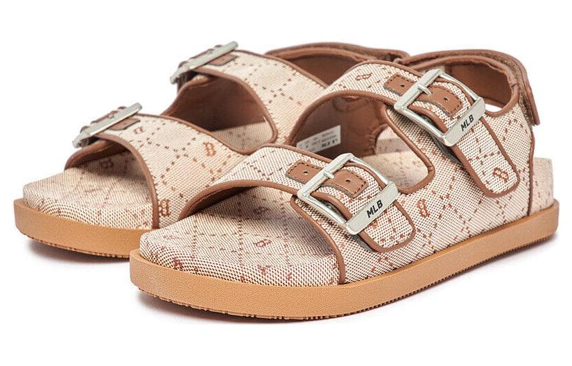 Сандалии с ремешком MLB Double Sandal Jacquard DIA Monogram Boston Red Sox - изображение 3