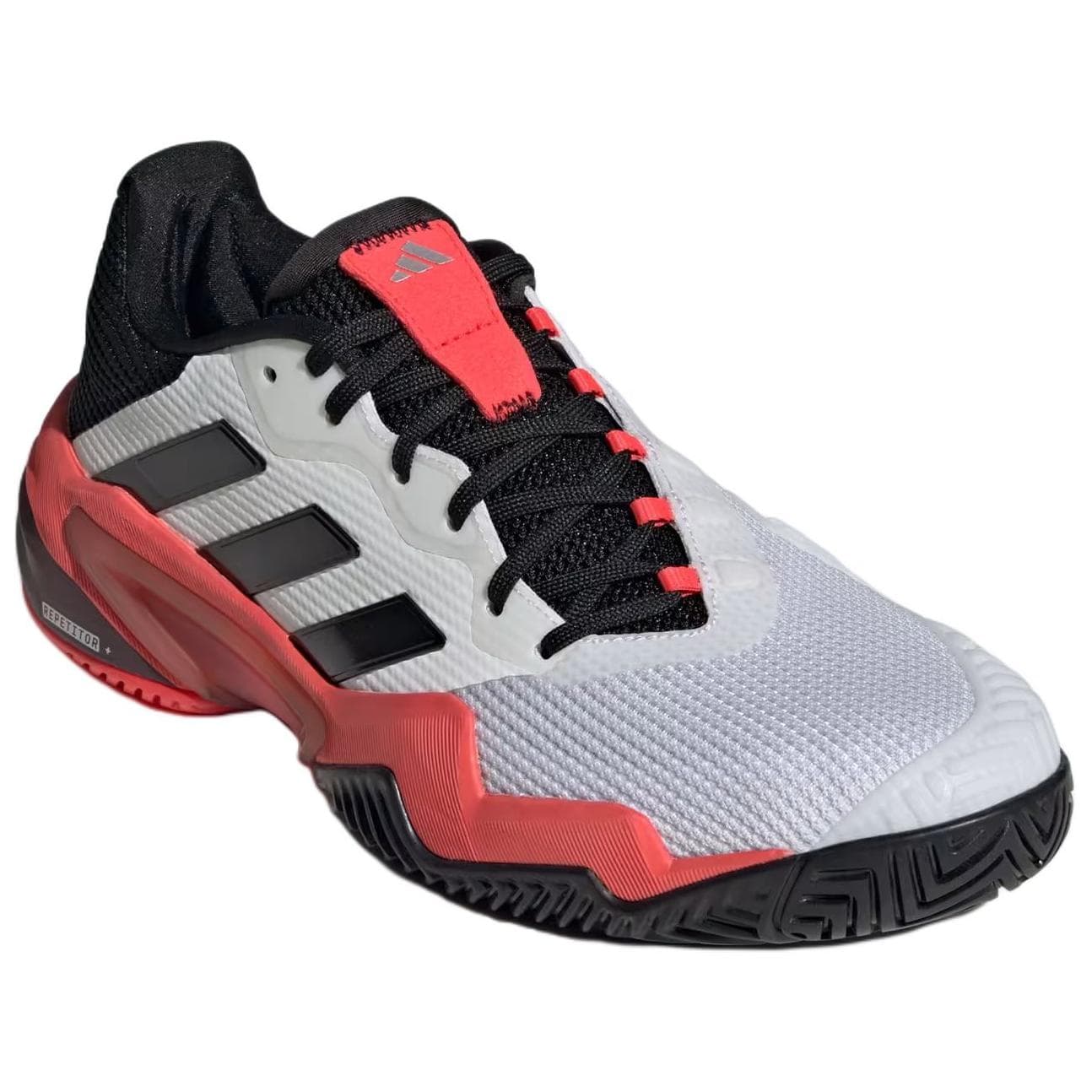 Кроссовки для тенниса Adidas Barricade 13 Низкие Кроссовки для Тениса Мужские Черно-Белые - изображение 2