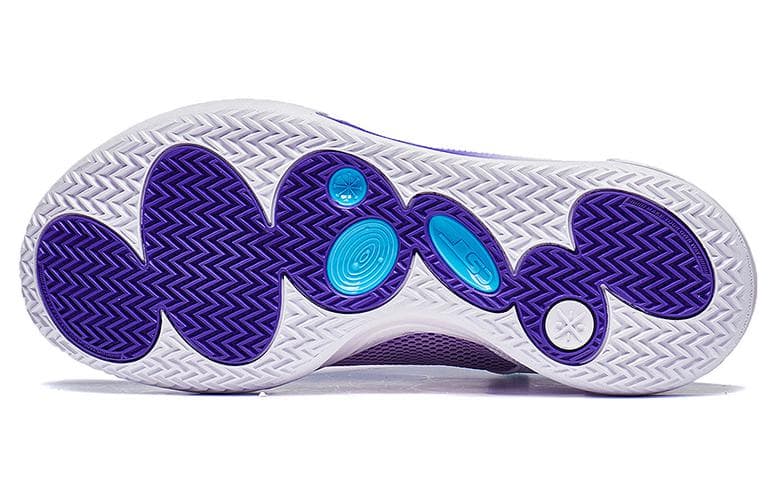 Кроссовки для баскетбола Li-Ning All City 11 Purple White - изображение 5