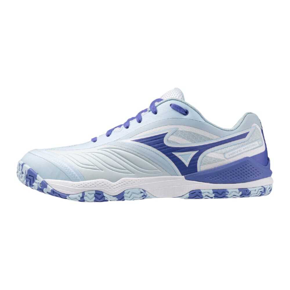 Кроссовки Mizuno Wave Medal Обувь для настольного тенниса Унисекс Белый Синий - изображение 1