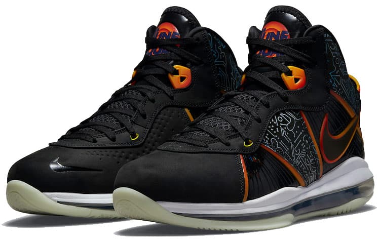 Ретро баскетбольные кроссовки Nike Lebron 8 QS "Space Jam" - изображение 3