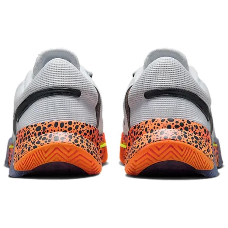 Кроссовки для тенниса Nike GP Challenge 1 Устойчивые к истиранию Низкие теннисные кроссовки Мужские Серый Синий Оранжевый - изображение 4
