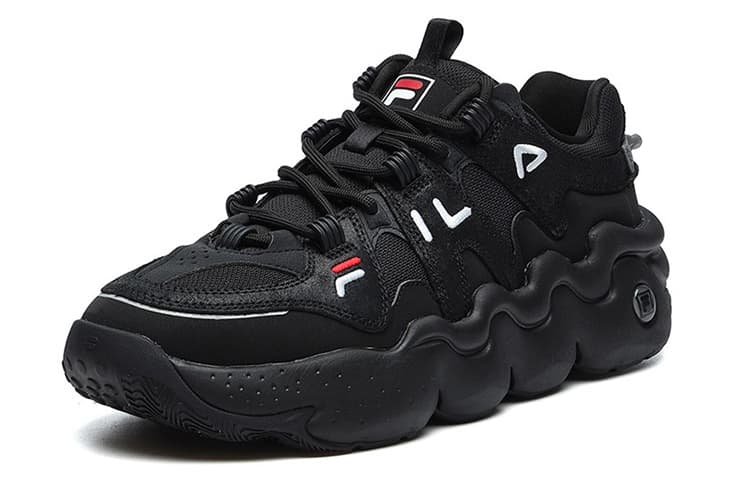 Ретро баскетбольные кроссовки FILA Barricade 2 Low Black - изображение 2