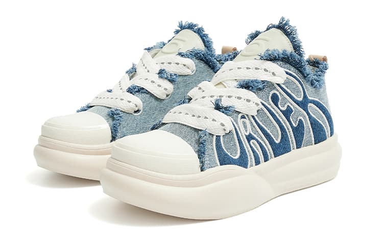 Кеды OLD ORDER Canvas-003 Blue - изображение 2