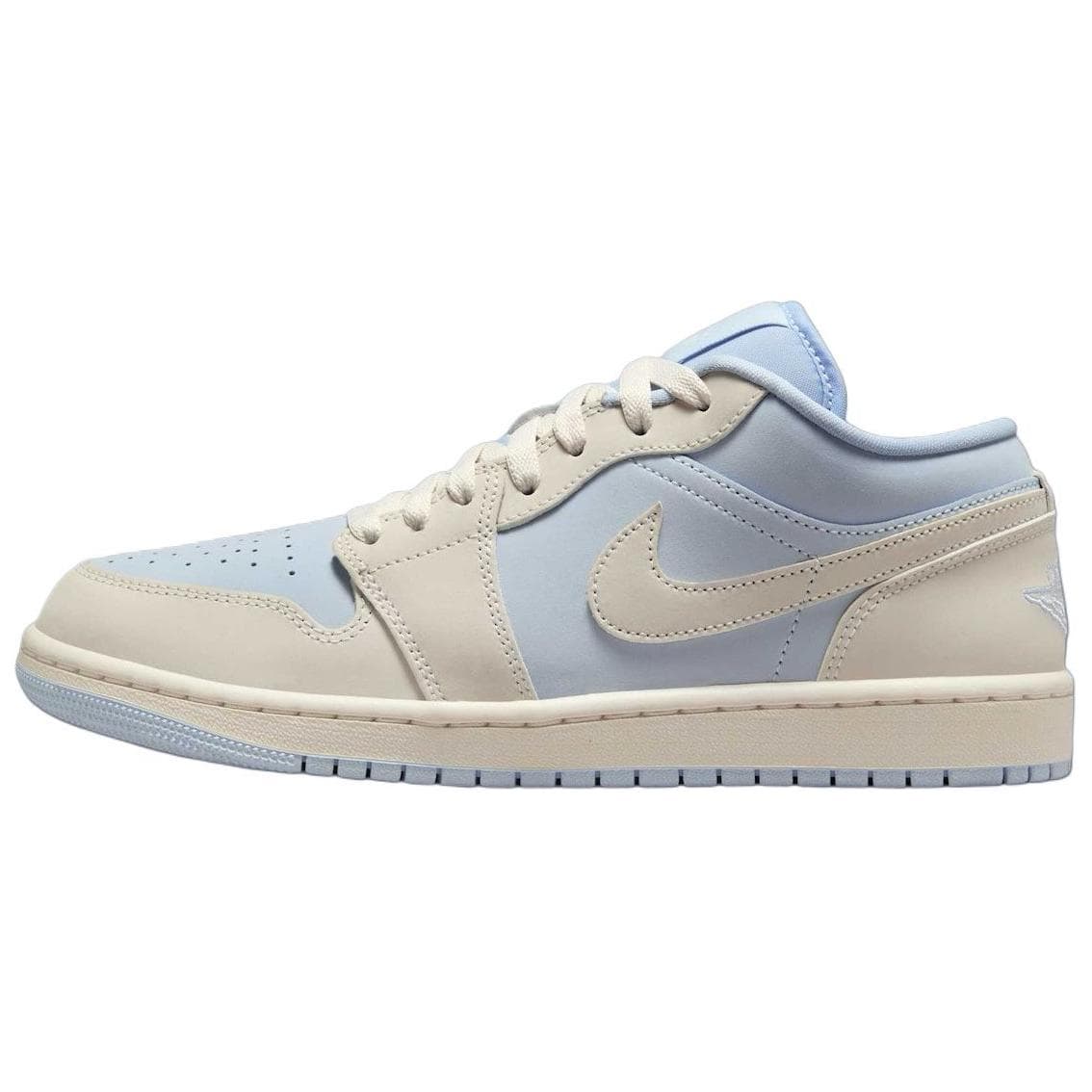 Ретро баскетбольные кроссовки Jordan Air Jordan 1 Противоскользящие Износостойкие Низкие Баскетбольные Кроссовки Женские Синие - изображение 1