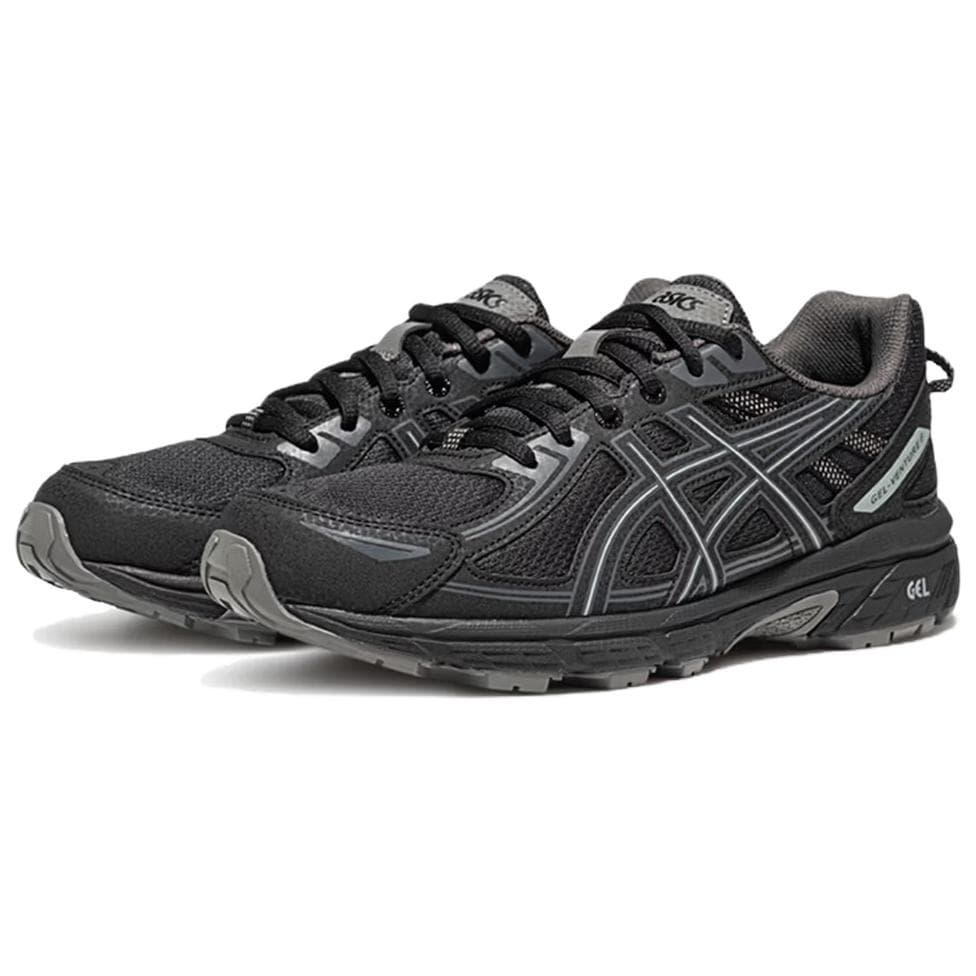 Кроссовки для бега ASICS Гель VENTURE 6 Беговые кроссовки Унисекс Черный Лето - изображение 2