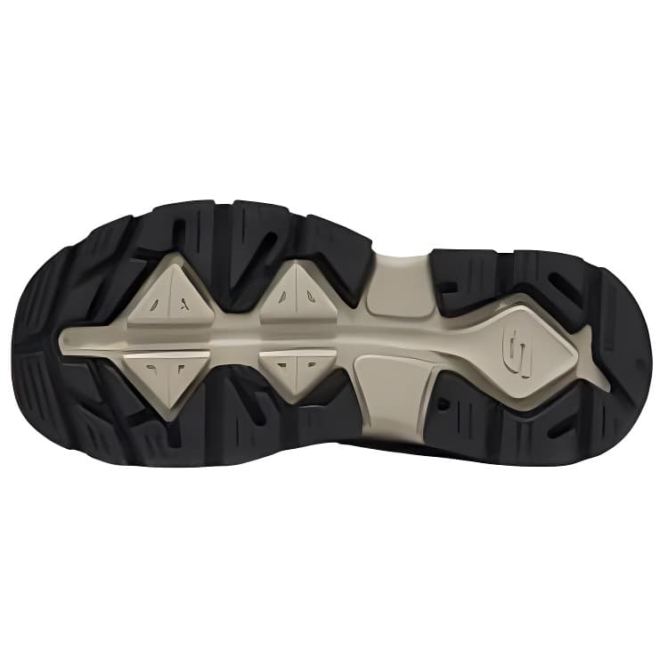 Сандалии с ремешком SKECHERS MENS USA Пляжные сандалии Мужской Тауповый - изображение 5
