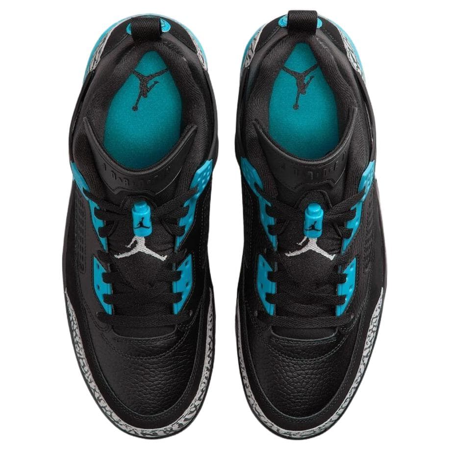 Ретро баскетбольные кроссовки Jordan x Spizike Универсальные удобные ретро-баскетбольные кроссовки Унисекс Черно-синий - изображение 4