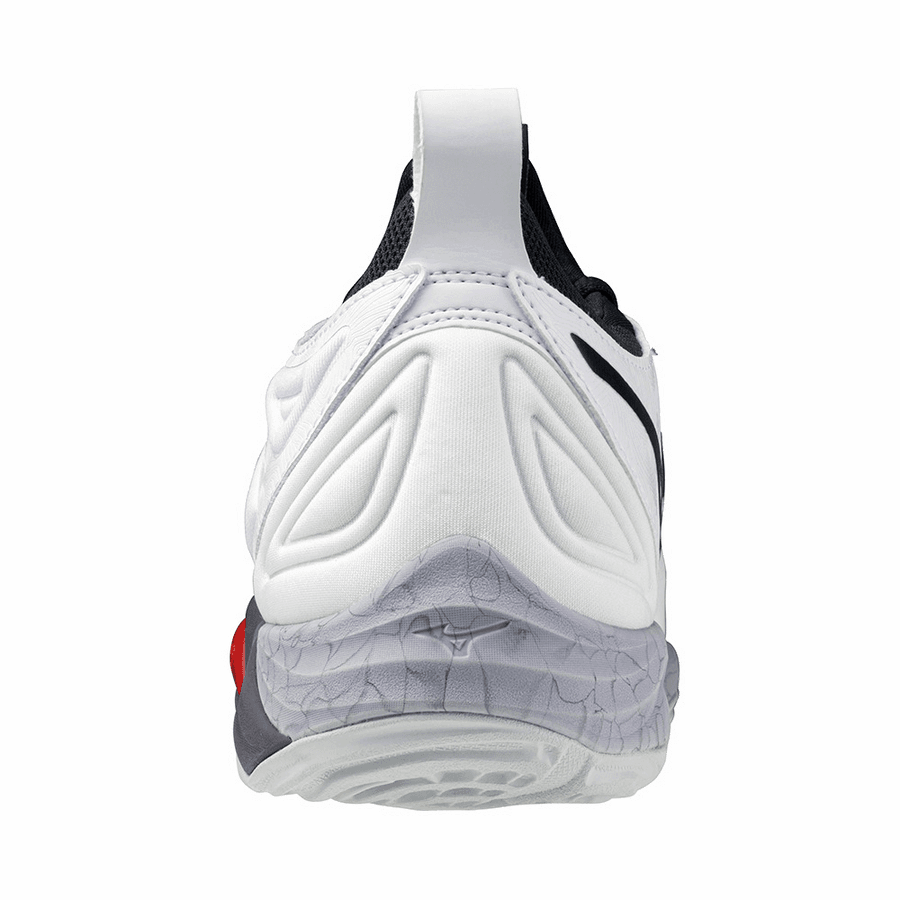 Кроссовки для бадминтона Mizuno Wave Momentum 3 Red - изображение 4