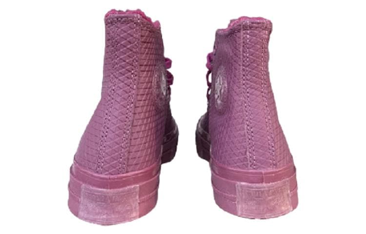 Кеды Converse 1970s Кожа коровы с утеплителем зимние ботинки Хай-топы Кеды Женский Ягодно-фиолетовый - изображение 4
