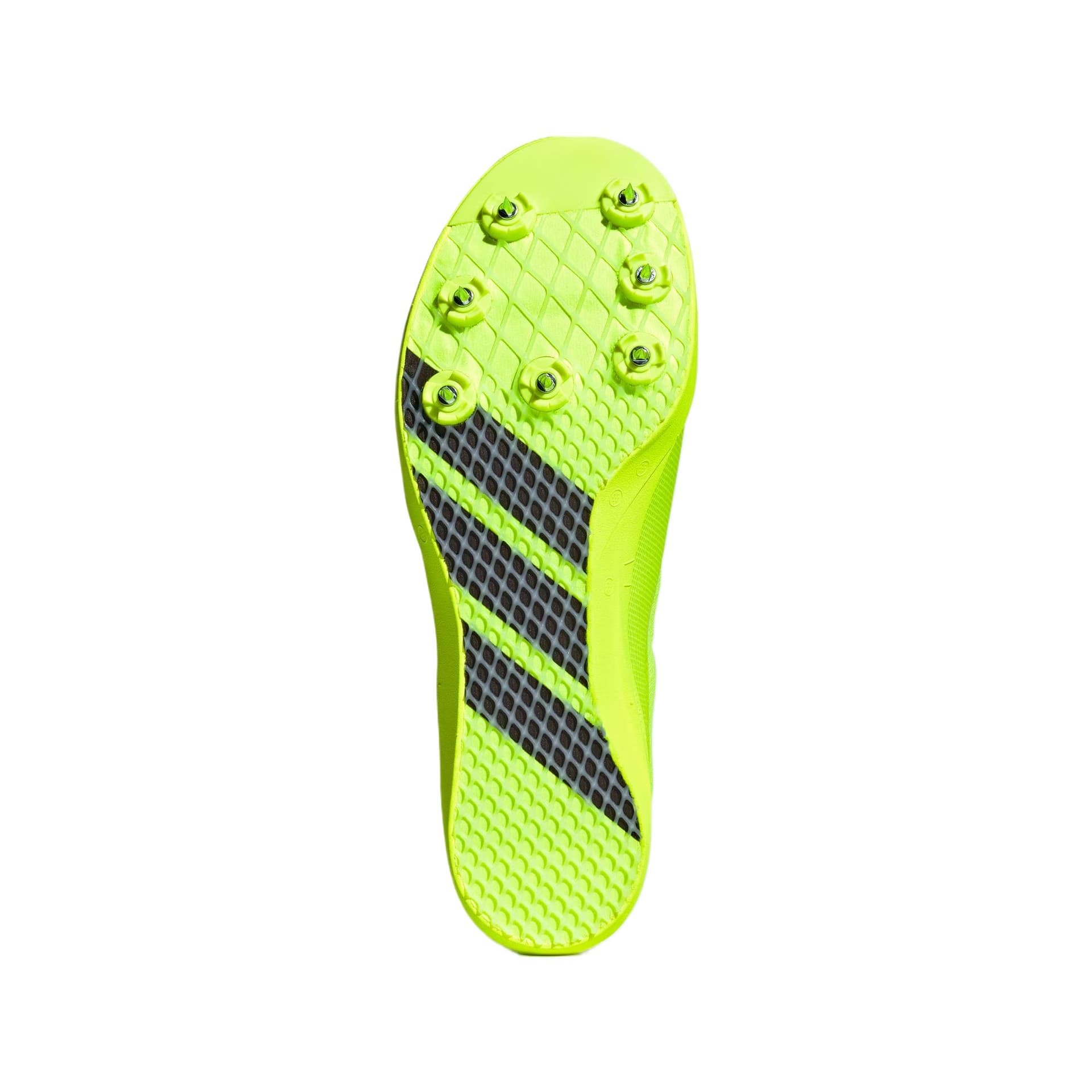 Кроссовки для спортзала Adidas Adizero Long Jump Low Топ Кроссовки для тренировок Унисекс Желтые - изображение 4