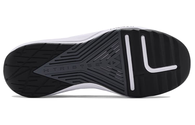 Кроссовки для спортзала Under Armour Project Rock BSR Black White - изображение 5