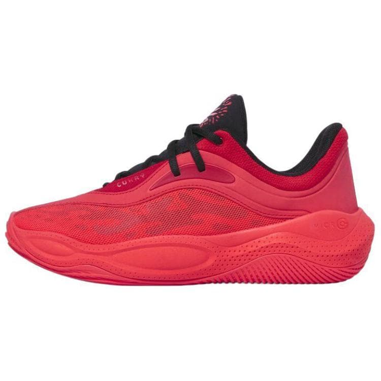 Кроссовки для баскетбола Under Armour CURRY SPLASH 25 Противоскользящие Устойчивые к истиранию Низкие Баскетбольные Кроссовки Мужские Красные - изображение 1