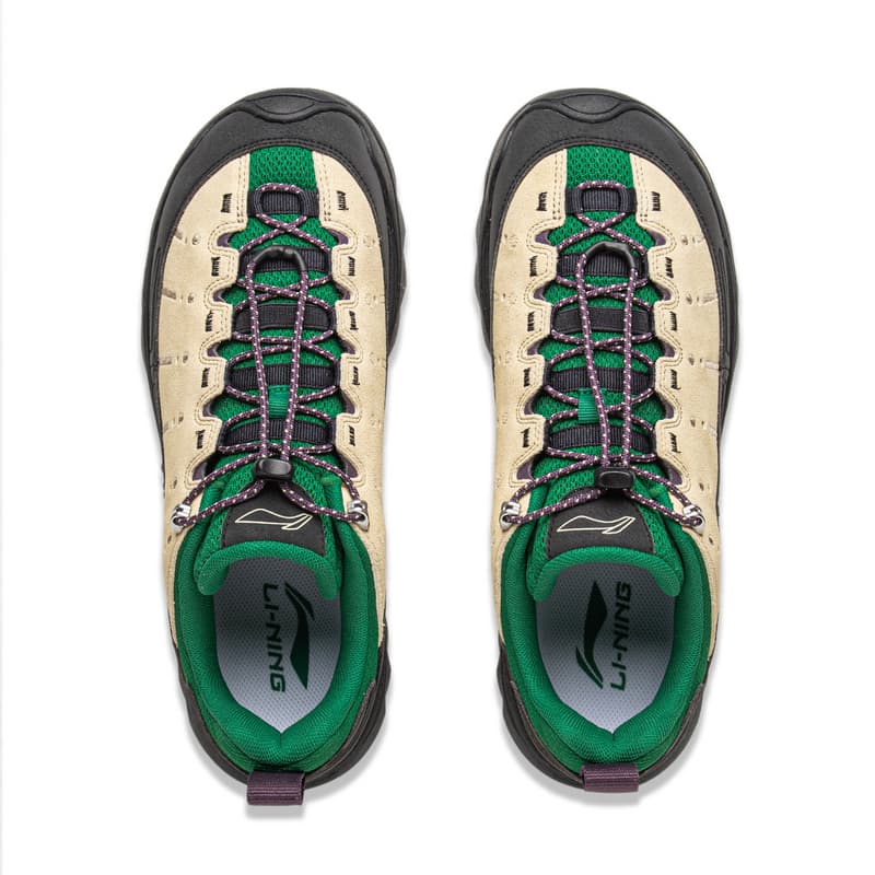 Кроссовки Li-Ning На открытом воздухе CF Лоу-топы Походная обувь Унисекс Хаки - изображение 4