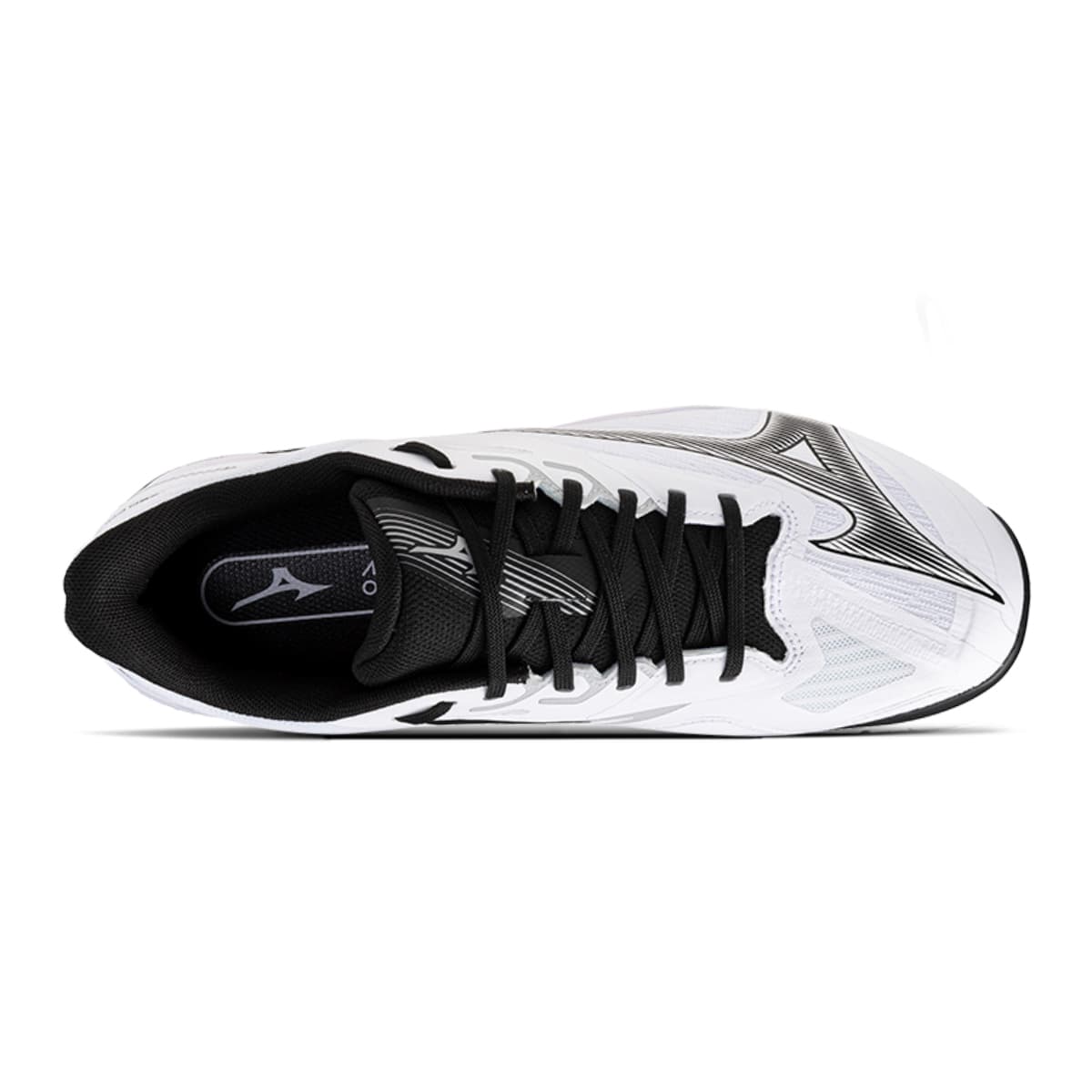 Кроссовки для тенниса Mizuno WAVE EXCEED COURT Противоскользящие Износостойкие Легкие Низкие Теннисные Кроссовки Унисекс Белый Черный - изображение 3
