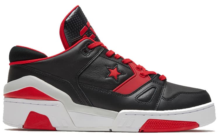 Ретро баскетбольные кроссовки Converse ERX 260 Low Black Red - изображение 2