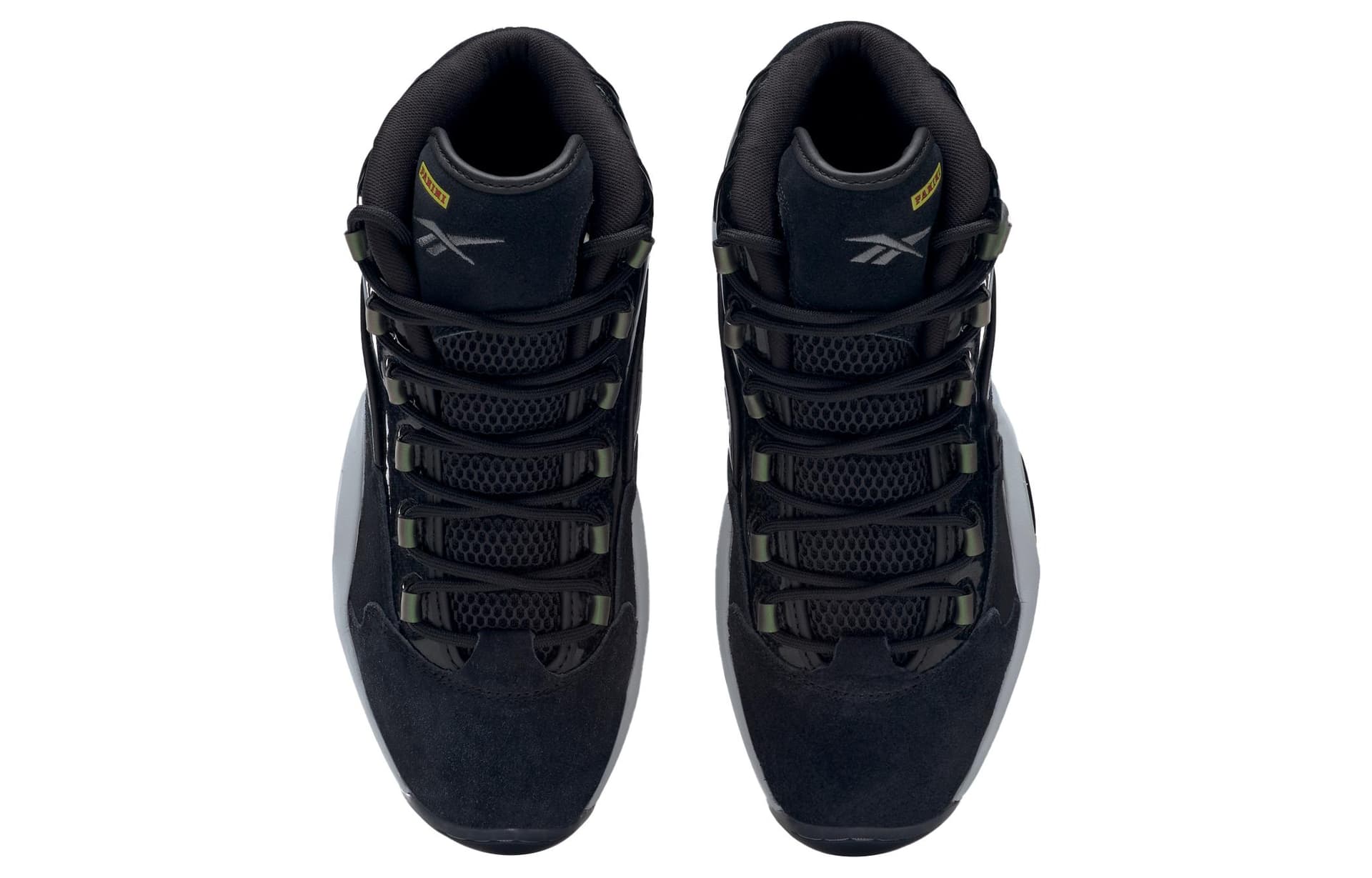 Ретро баскетбольные кроссовки Panini x Reebok Question Retro Basketball Shoes - изображение 5