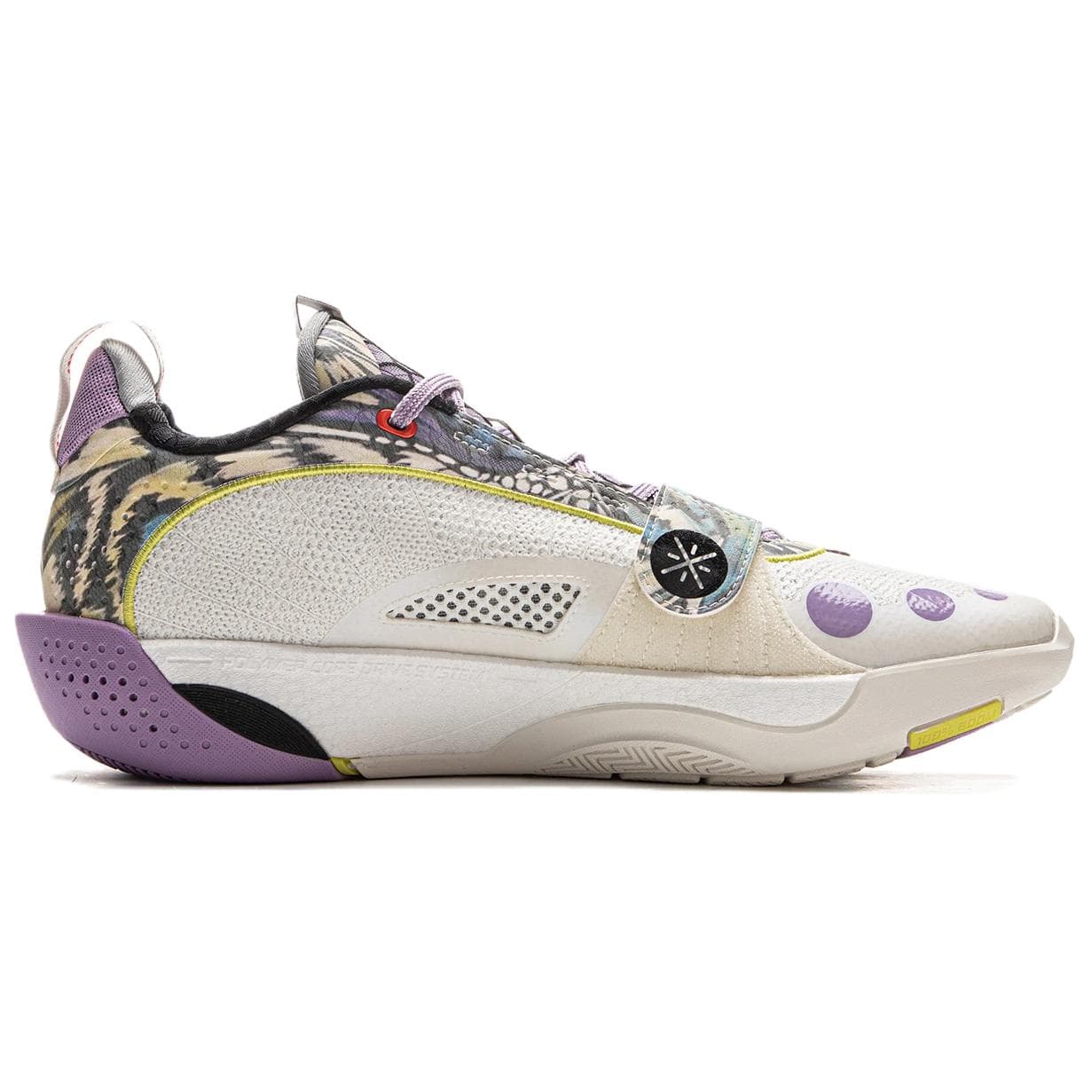Кроссовки для баскетбола Li-Ning Wade All City 13 ENCORE с технологией ядра для взрывного старта, низкие баскетбольные кроссовки, мужские, айвори - изображение 2