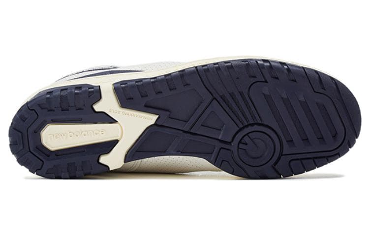 Ретро баскетбольные кроссовки Aimé Leon Dore x New Balance 650 White Navy - изображение 7