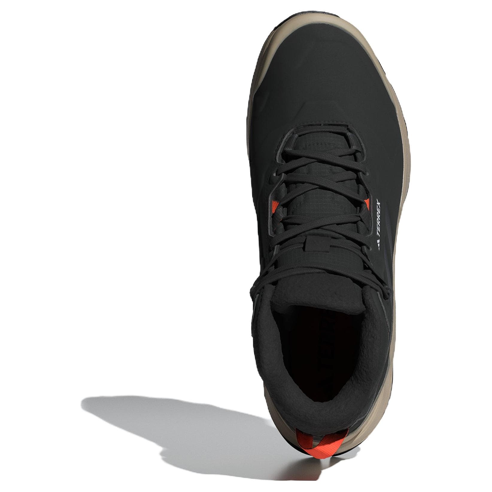 Кроссовки Adidas TERREX Ax4 Удобная противоскользящая и устойчивая к истиранию походная обувь для мужчин черный и оранжевый - изображение 4