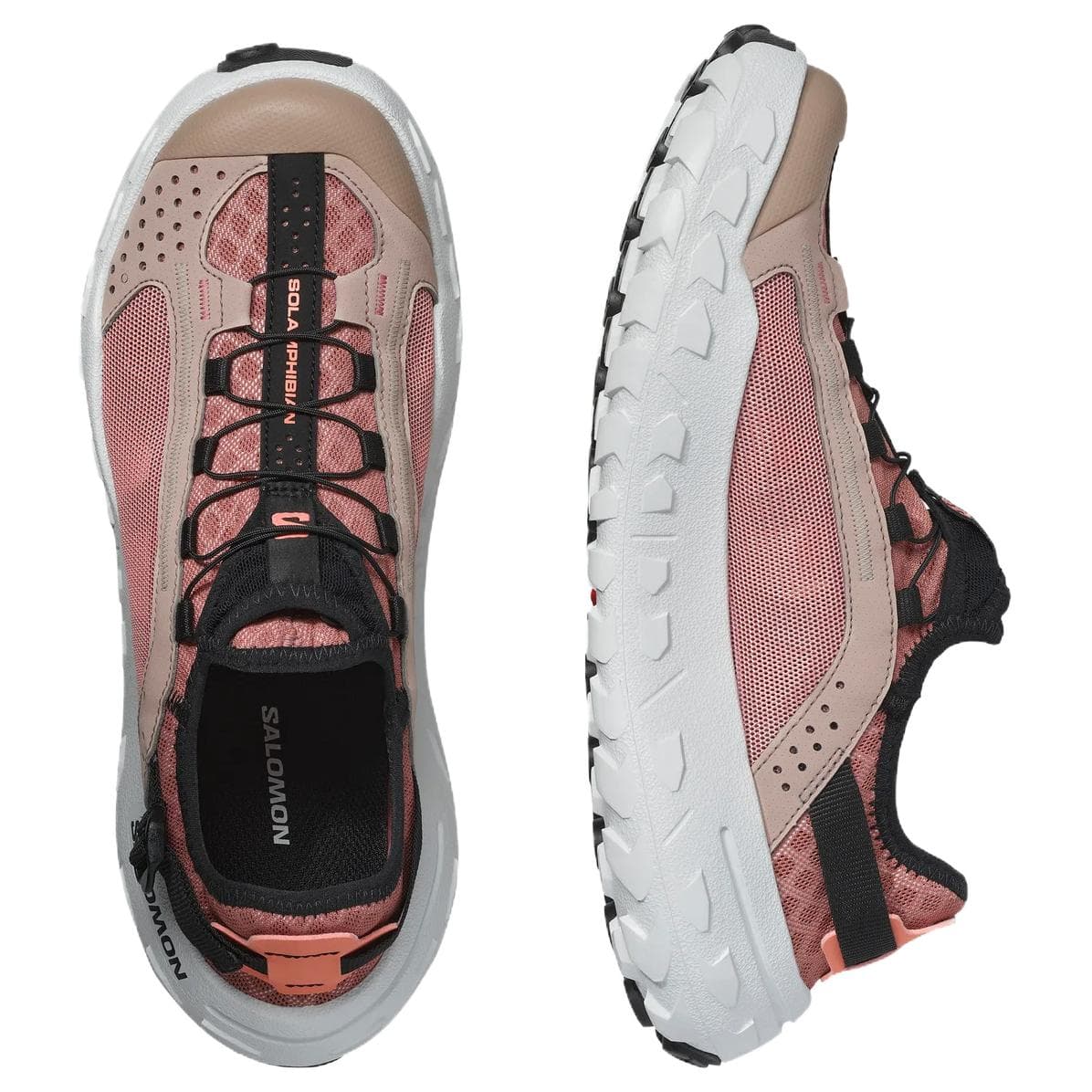 Сандалии Salomon SOLAMPHIBIAN Дышащая Сцепление Поддержка Устойчивая к истиранию Амортизация Легкая Обувь для активного отдыха - изображение 4
