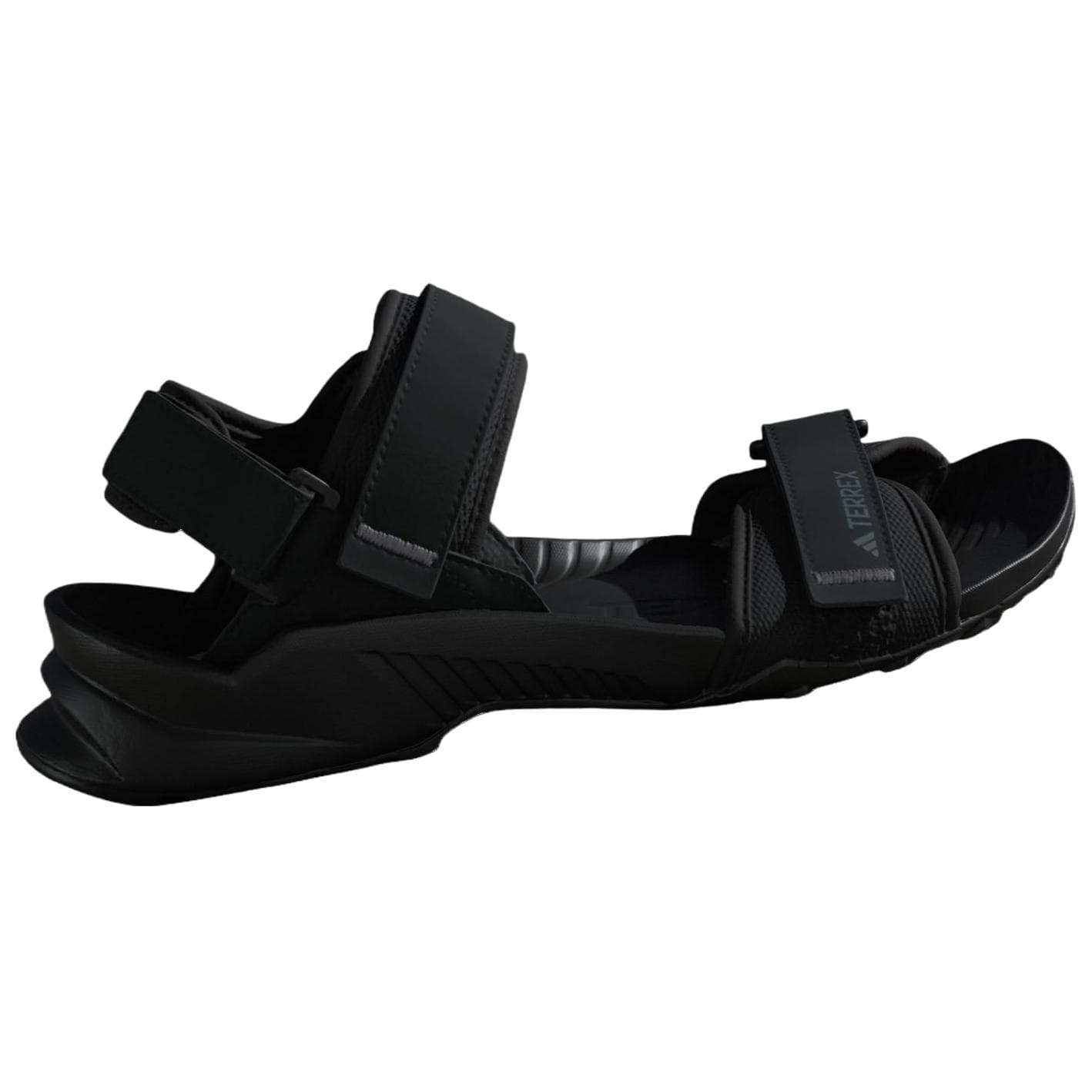 Сандалии с ремешком Adidas TERREX Hydroterra Пляжные сандалии Унисекс Черные - изображение 2