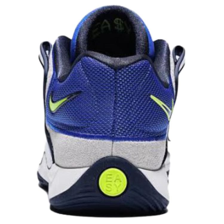 Кроссовки для баскетбола Nike KD 18 Противоскользящие Устойчивые к износу Низкие Баскетбольные Кроссовки Мужские Белые Синие - изображение 3