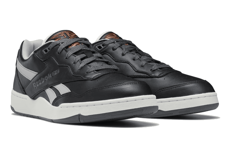 Ретро баскетбольные кроссовки Reebok BB 4000 2 Black White Grey - изображение 2