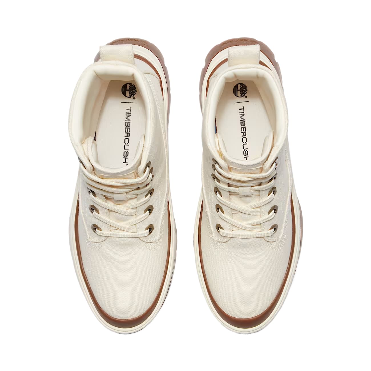Сапоги Timberland Roxie Lane Холщовые ботильоны женские цвет бежевый - изображение 4