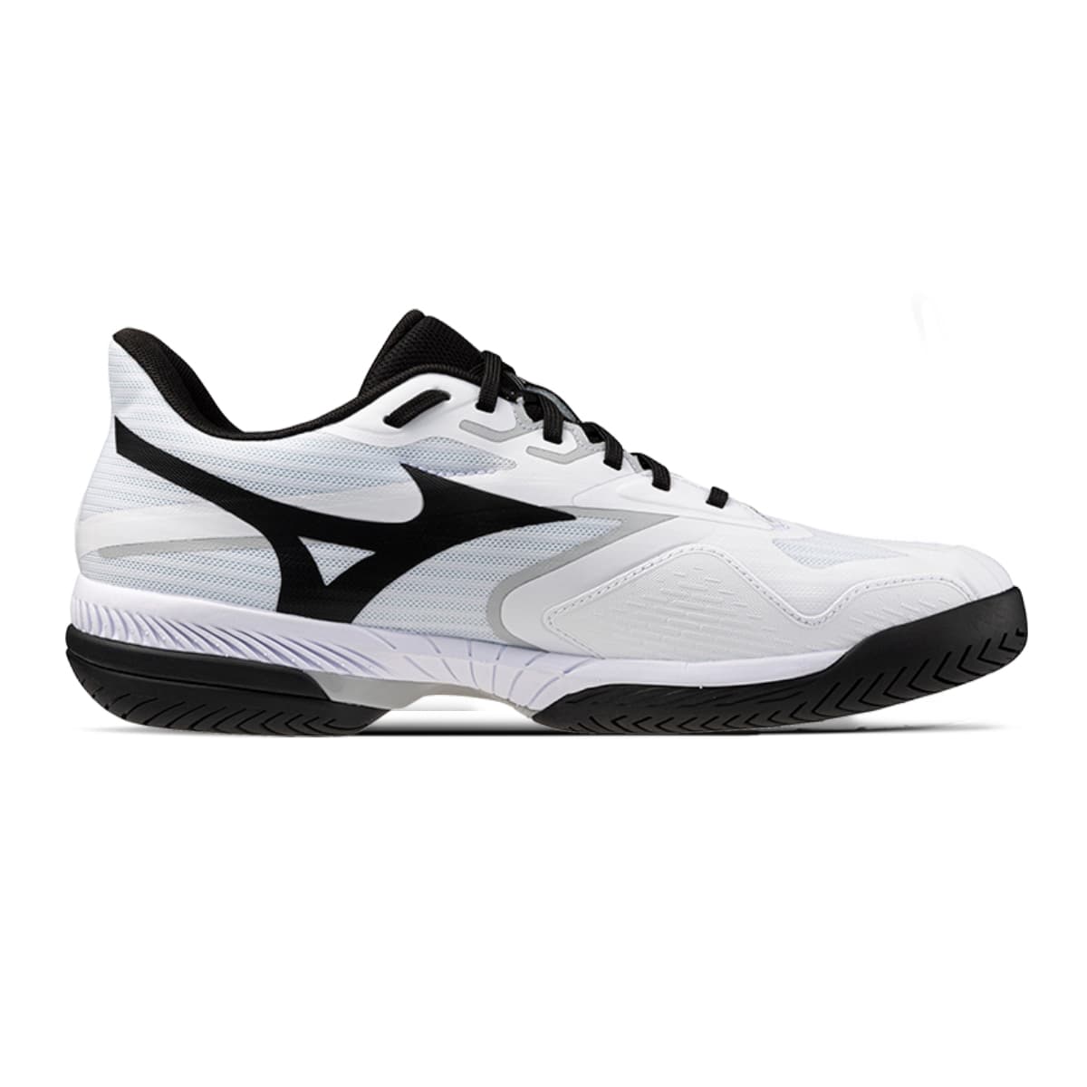 Кроссовки для тенниса Mizuno WAVE EXCEED COURT Противоскользящие Износостойкие Легкие Низкие Теннисные Кроссовки Унисекс Белый Черный - изображение 2