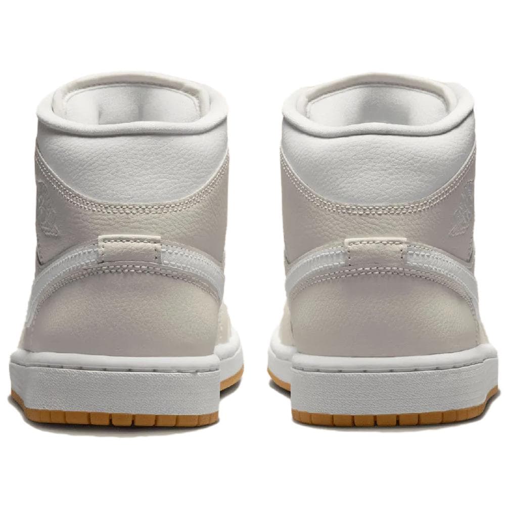 Ретро баскетбольные кроссовки Jordan Air Jordan 1 Противоскользящие Устойчивые к износу MID Топ Винтажные Баскетбольные Кроссовки Женские Бежевые - изображение 5