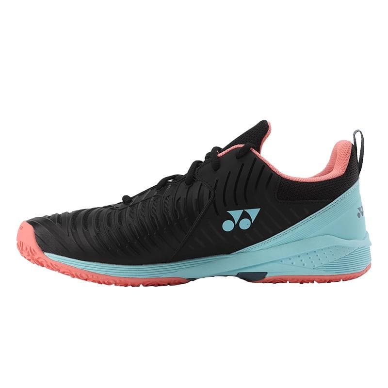 Кроссовки для тенниса YONEX Удобный Дышащий Low Топ Кроссовки для тенниса Унисекс Черный Лазурь далёкого неба - изображение 1