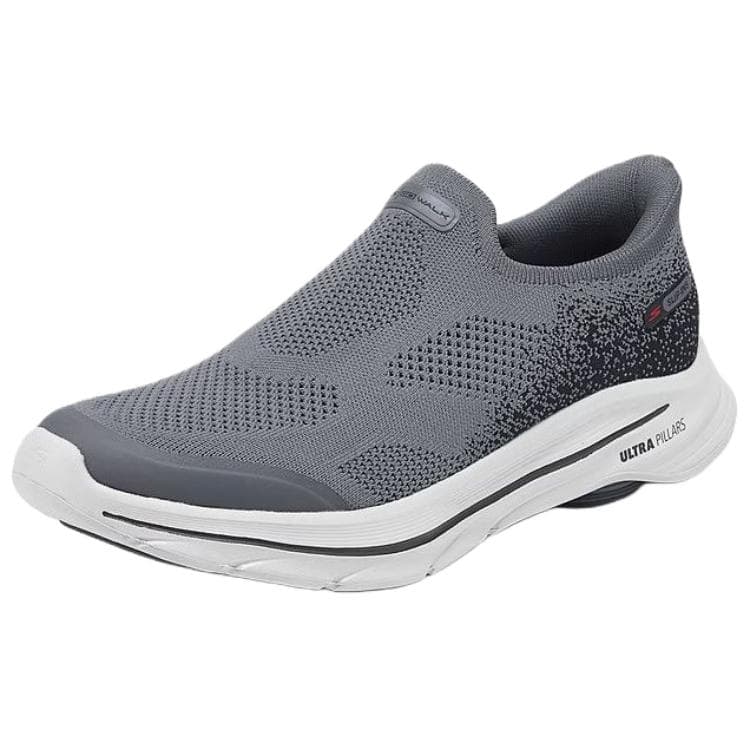 Кроссовки Skechers Go Walk 8 Устойчивый к истиранию Дышащий и Легкий Низкий верх Повседневная обувь для мужчин Серый - изображение 3